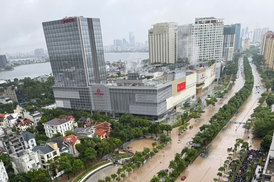 Tiếp tục mưa lớn cục bộ trên phạm vi khu vực Bắc Bộ