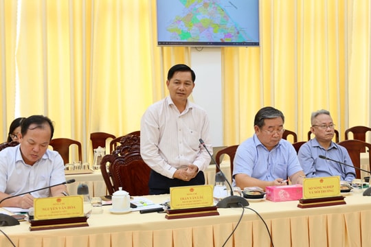 TP. Cần Thơ họp bàn triển khai Dự án Trung tâm công nghiệp – năng lượng sinh thái