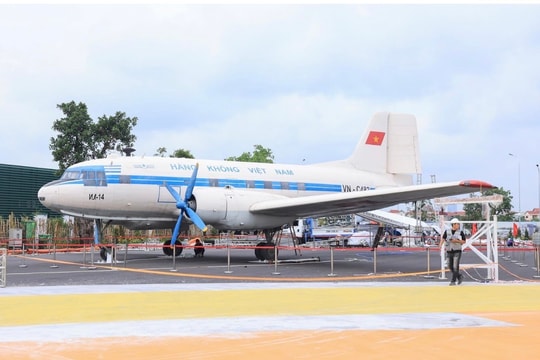 “Khát vọng bầu trời” - Hành trình nửa thế kỷ của hàng không Việt tại Triển lãm thành tựu đất nước