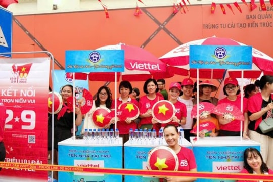 67 điểm phát miễn phí nhu yếu phẩm phục vụ người dân