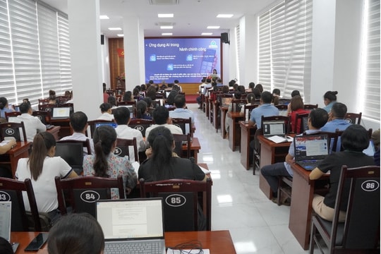 Phường Mường Lay, Điện Biên tổ chức đào tạo AI cho cán bộ địa phương