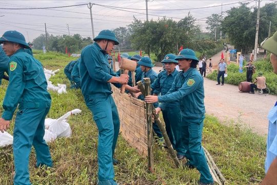 Hà Nội: Diễn tập phòng, chống và giảm nhẹ thiên tai năm 2025