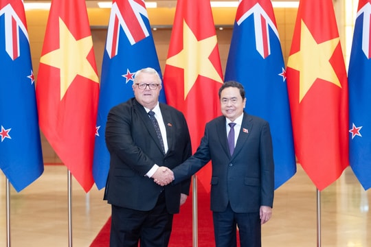 Chủ tịch Quốc hội Trần Thanh Mẫn đón, hội đàm với Chủ tịch Quốc hội New Zealand