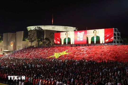 State-level preliminary review of 80th National Day parade, march held in Hanoi