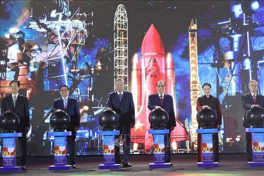 Exhibition of 80-year national achievements opens at Vietnam Exposition Centre