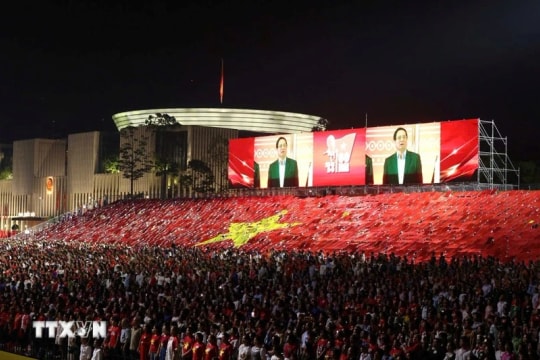 State-level preliminary review of 80th National Day parade, march held in Hanoi