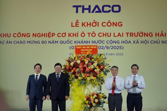 THACO khởi công dự án cơ khí gần 8.000 tỷ đồng, hướng tới trung tâm công nghiệp công nghệ cao