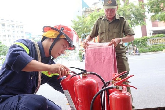 Cảnh sát phòng cháy Hà Nội nỗ lực bảo đảm an toàn tuyệt đối đại lễ A80