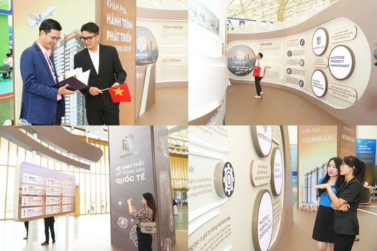 "Con đường thương hiệu" Masterise Group tại Triển lãm A80: Hé lộ câu chuyện kiến tạo chuẩn sống quốc tế