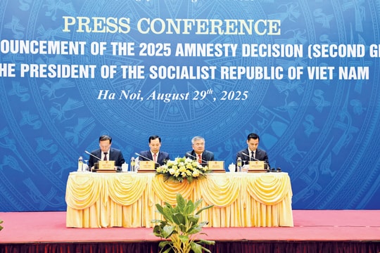 Công bố Quyết định đặc xá năm 2025 của Chủ tịch nước cho 13.915 phạm nhân