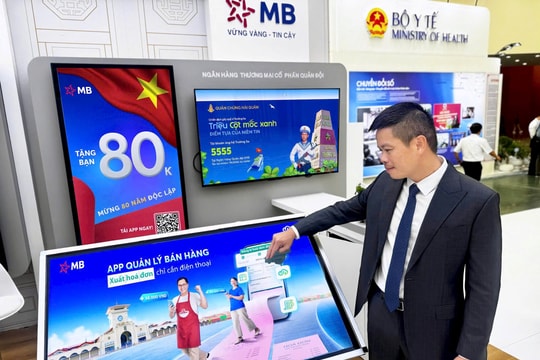 MB "số hóa" tài chính Việt: Mang tương lai chuyển đổi số đến Triển lãm A80