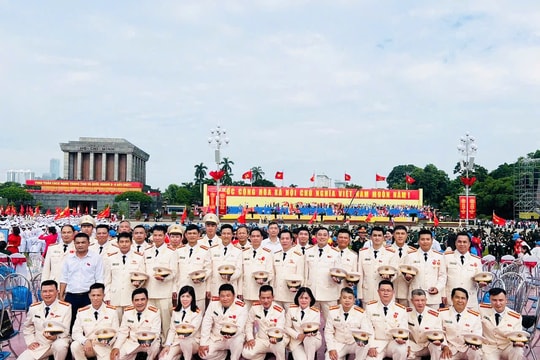 Công an Hà Nội tri ân người có công tại Lễ tổng duyệt kỷ niệm 80 năm Cách mạng Tháng Tám và Quốc khánh 2/9
