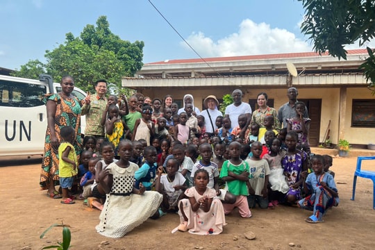 Tiếp tục lan tỏa “Sứ giả hòa bình” Việt Nam tại Cộng hòa Trung Phi