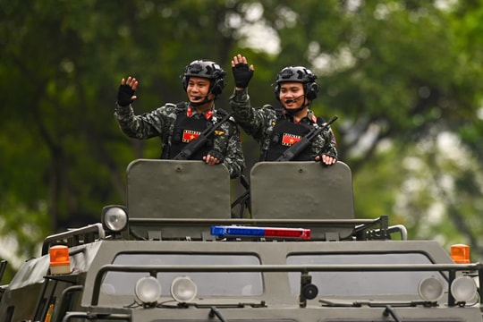 Hình ảnh ấn tượng buổi tổng duyệt cấp Nhà nước diễu binh, diễu hành A80