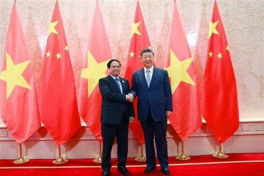 Vietnamese Prime Minister meets with top Chinese leader in Tianjin