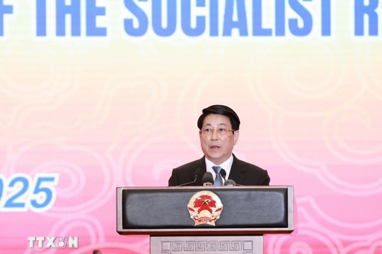 Chủ tịch nước Lương Cường: Với trí tuệ và bản lĩnh kiên cường, dân tộc Việt Nam sẽ tiếp tục chinh phục những đỉnh cao mới