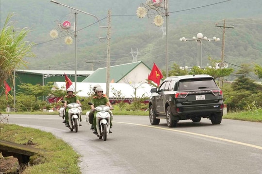 Công an Lâm Đồng quyết tâm bảo đảm an ninh, trật tự dịp 80 năm Quốc khánh