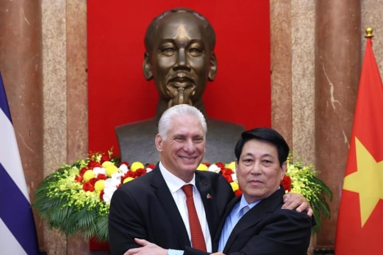 State President meets with top Cuban leader
