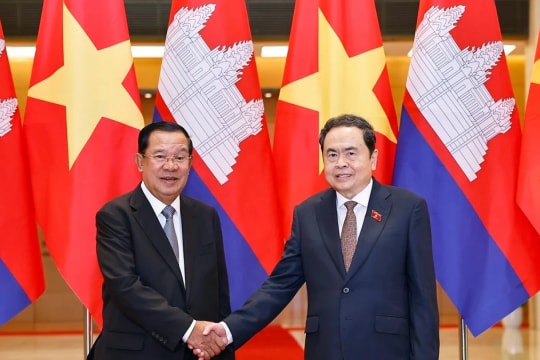 NA Chairman meets with Cambodian People's Party, Senate leader