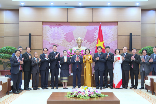 Tiếp tục bồi đắp tình hữu nghị vĩ đại, đoàn kết đặc biệt Việt Nam – Lào