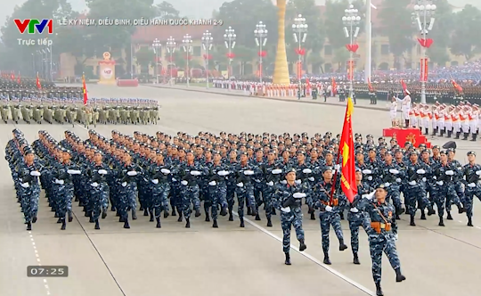 Nhiều cung bậc cảm xúc trong diễu binh, diễu hành khối Quân đội