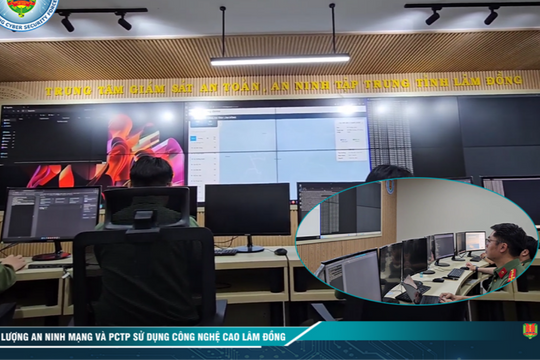 Công an Lâm Đồng là đơn vị chuyên trách bảo đảm an toàn thông tin mạng