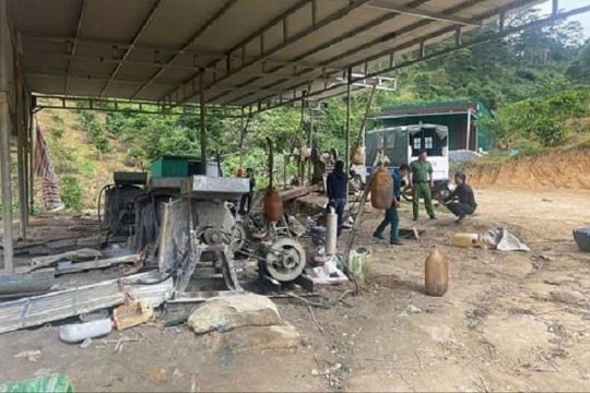 Công an Lâm Đồng quyết liệt ngăn chặn khai thác khoáng sản trái phép