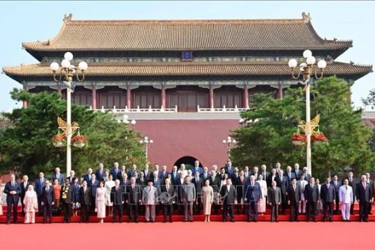 State President Luong Cuong meets foreign leaders at victory-over-fascism anniversary in Beijing