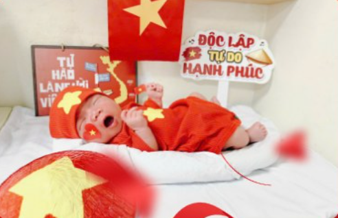 Những mầm non cất tiếng khóc chào đời trong ngày Quốc Khánh 2/9