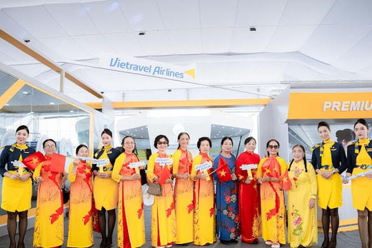 Dấu ấn Vietravel Airlines tại Triển lãm thành tựu Đất nước: Khẳng định khát vọng cất cánh từ vùng trời quốc gia