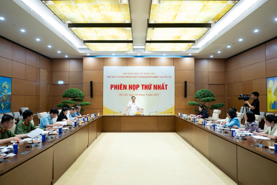 National Election Council’s subcommittee for legal documents, resolution of complaints holds first meeting
