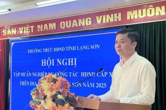 Lạng Sơn: Thường trực HĐND tỉnh tổ chức tập huấn nghiệp vụ công tác HĐND cấp xã