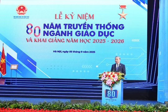 Tổng Bí thư Tô Lâm: Giáo dục phải là động lực then chốt phát triển đất nước