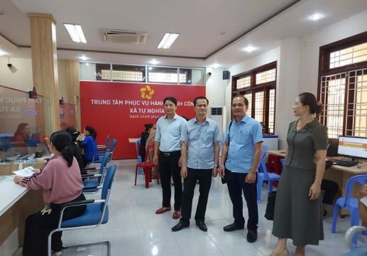 Hỗ trợ chuyên môn, kỹ thuật cho Trung tâm Phục vụ Hành chính công cấp xã