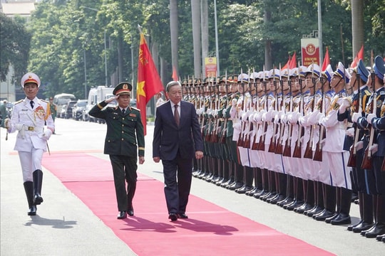 Tổng Bí thư Tô Lâm dự Lễ kỷ niệm 80 năm Ngày truyền thống Bộ Tổng Tham mưu Quân đội nhân dân Việt Nam