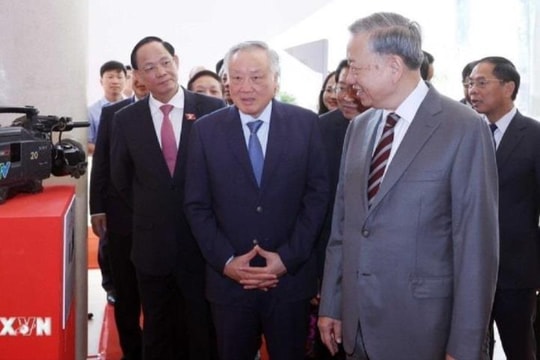 Tổng Bí thư Tô Lâm: Đài Truyền hình Việt Nam cần nỗ lực để thực sự trở thành cơ quan truyền thông quốc gia kiểu mẫu, hàng đầu khu vực