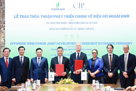 Phát triển điện gió ngoài khơi, hình thành chuỗi cung ứng nội địa
