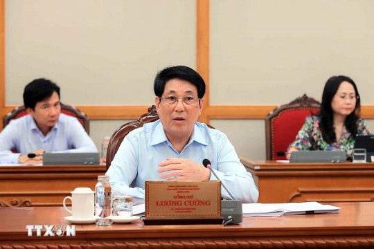 Bộ Chính trị cho ý kiến về công tác chuẩn bị Đại hội Đảng bộ các tỉnh Đồng Nai, Vĩnh Long, Đồng Tháp, Quảng Trị, Thái Nguyên, Phú Thọ