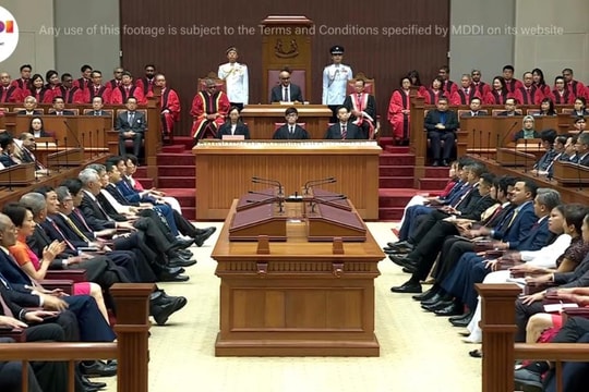 Tổng thống Singapore phát biểu tại lễ khai mạc Quốc hội: Cần đặt "cái chung" lên trên "cái tôi"