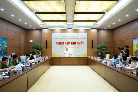 Đẩy nhanh chuẩn bị, bảo đảm chất lượng văn bản pháp luật cho bầu cử