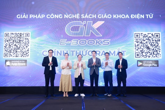 Ra mắt giải pháp công nghệ sách giáo khoa điện tử GK Ebooks