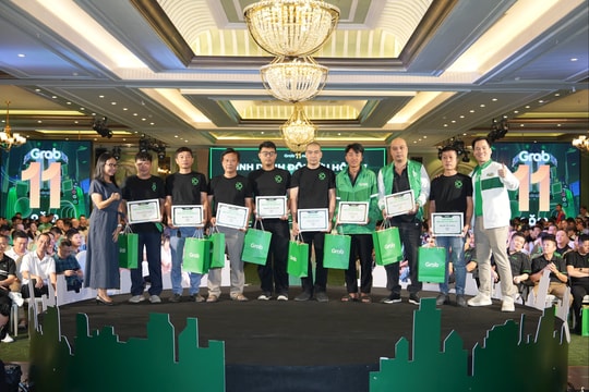 Grab tổ chức chuỗi hoạt động tri ân đối tác tài xế khắp cả nước