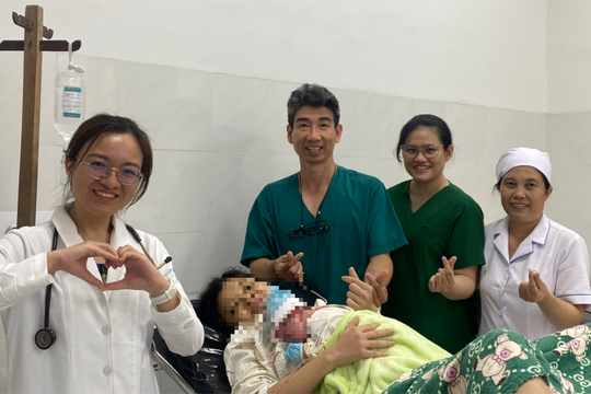 Ca sinh đầu tiên tại Côn đảo diễn ra an toàn