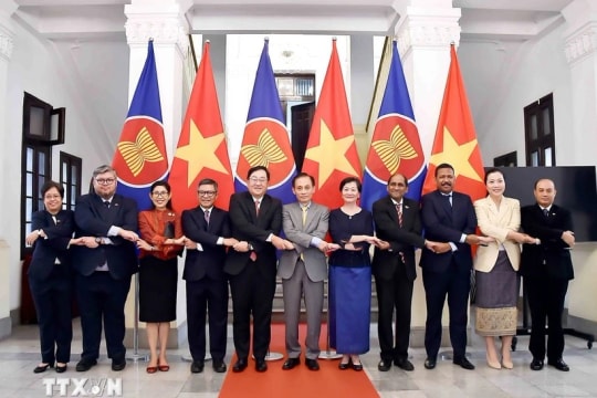 Acting Minister of Foreign Affairs receives diplomats of ASEAN countries, Timor-Leste