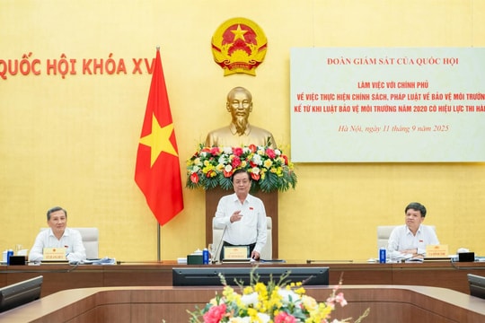 Phó Chủ tịch Quốc hội Lê Minh Hoan: Khẩn trương tăng cường năng lực cho cấp xã để giải quyết vấn đề môi trường