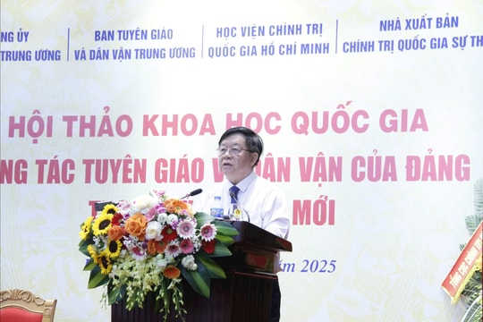 Hội thảo khoa học quốc gia “công tác tuyên giáo và dân vận của Đảng trong kỷ nguyên mới”