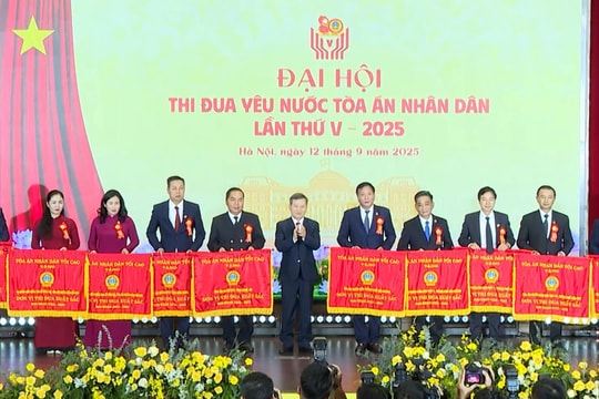 Tòa án nhân dân thi đua xây dựng nền tư pháp liêm chính, hiện đại