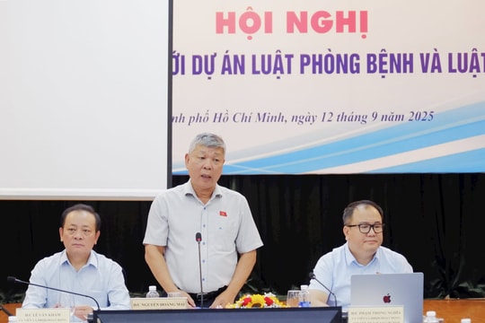 Ủy ban Văn hóa và Xã hội lấy ý kiến đối với dự án Luật Phòng bệnh