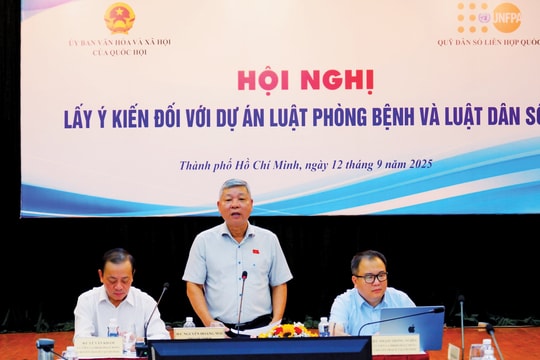 Ủy ban Văn hóa và Xã hội lấy ý kiến đối với dự án Luật Dân số