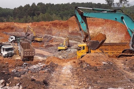 Bắc Ninh: Yêu cầu Công ty CP Đầu tư xây dựng Bắc Giang thực hiện đúng quy định pháp luật trong khai thác khoáng sản